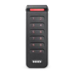 HID Signo 20 keypad Reader with Pigtail Connection 20KNKS-00-000000 Front view of Signo keypad reader
